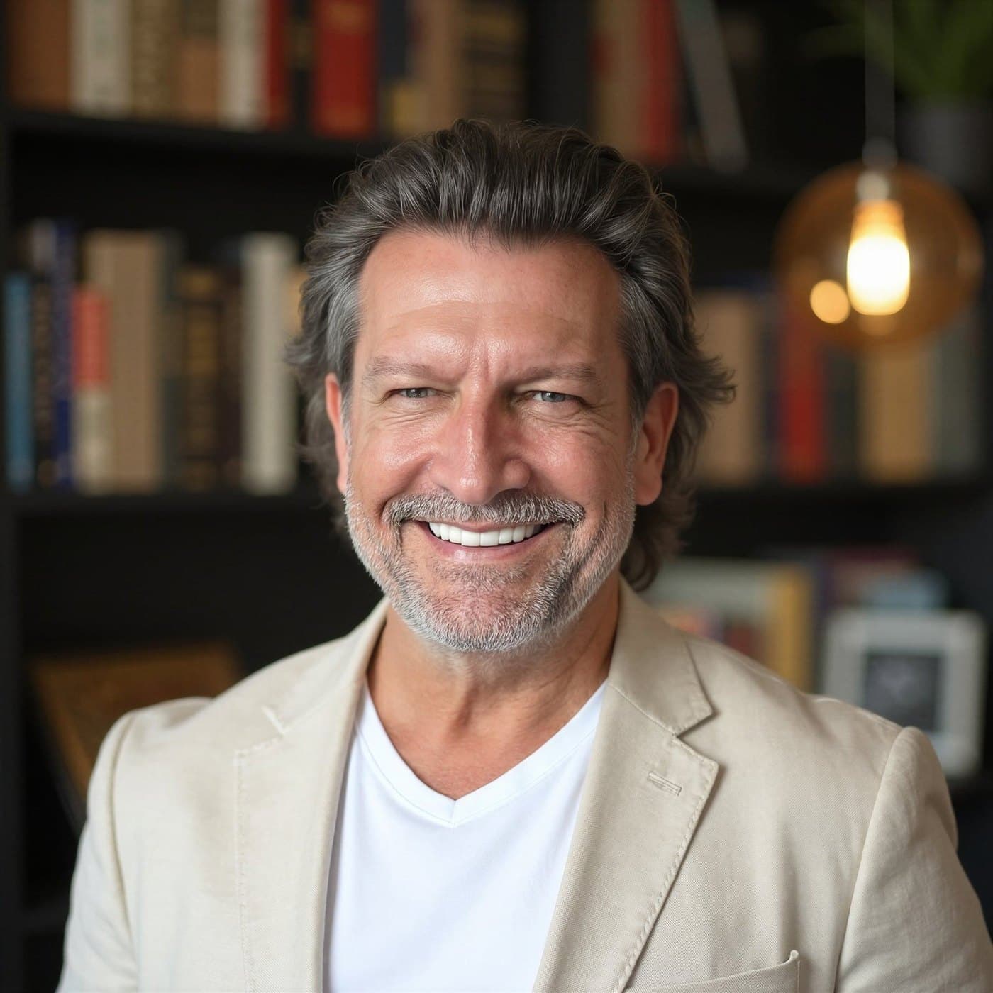 Portrait of Niko Mercuris, co-founder of Crypto Renegades